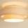 Brilagi - RESNA Ceiling light 1xE27/60W/230V Ø 40 cm beige