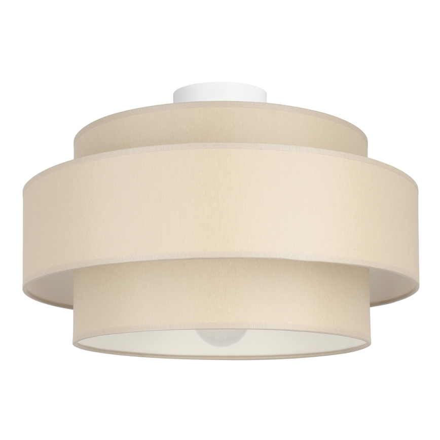 Brilagi - RESNA Ceiling light 1xE27/60W/230V Ø 40 cm beige