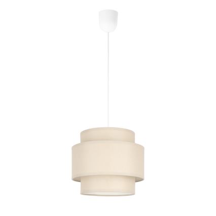 Brilagi - RESNA Cord Pendant Light 1x E27/60W/230V, Ø 20 cm, Beige