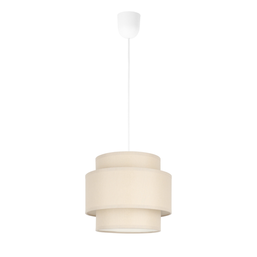 Brilagi - RESNA Cord Pendant Light 1x E27/60W/230V, Ø 20 cm, Beige