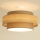 Brilagi - RESNA Surface-Mounted Ceiling Light 1×E27/60W/230V Ø40 cm Brown/Beige