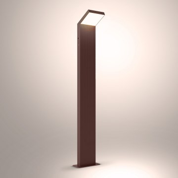 Brilagi - RIANO LED Outdoor Lamp LED/8W/230V, Brown, IP65, 80 cm
