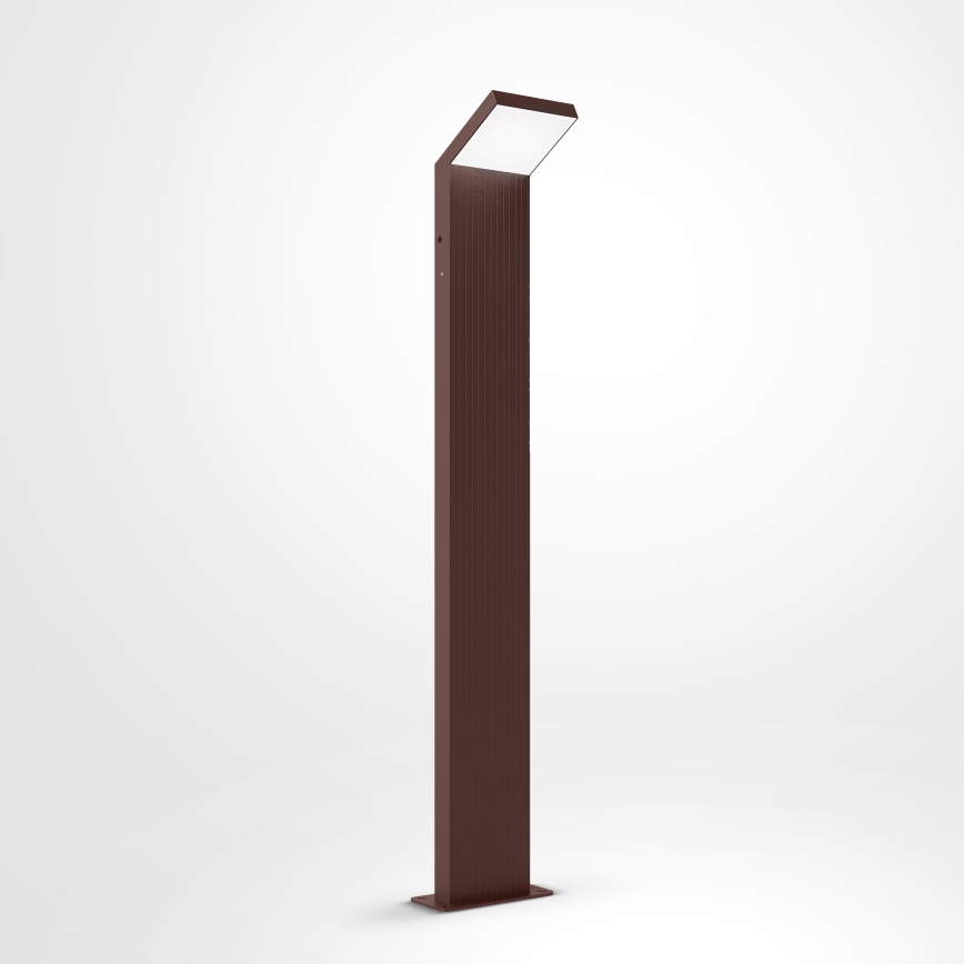 Brilagi - RIANO LED Outdoor Lamp LED/8W/230V, Brown, IP65, 80 cm
