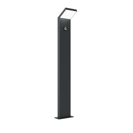 Brilagi - RIANO LED Outdoor Lamp with Sensor LED/8W/230V Anthracite IP65 80 cm