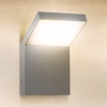 Brilagi - RIANO LED Outdoor Wall Light LED/8W/230V Silver IP65