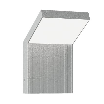 Brilagi - RIANO LED Outdoor Wall Light LED/8W/230V Silver IP65