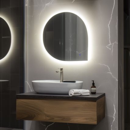 Brilagi - RICADI LED Bathroom Mirror 19W/230V 60x60 cm IP44 CRI 90 Dimmable + CCT