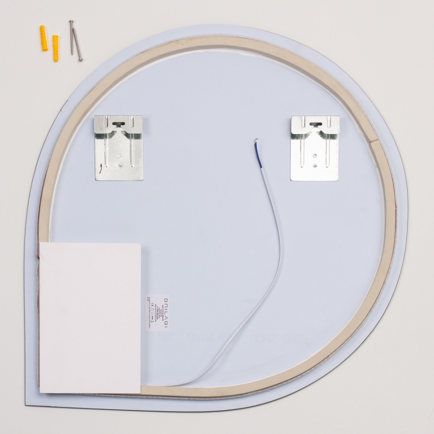 Brilagi - RICADI LED Bathroom Mirror 19W/230V 60x60 cm IP44 CRI 90 Dimmable + CCT