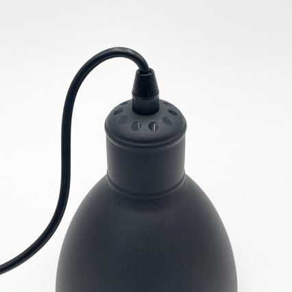 Brilagi - RIDDY cable-mounted LED pendant 1xE27/60W/230V black