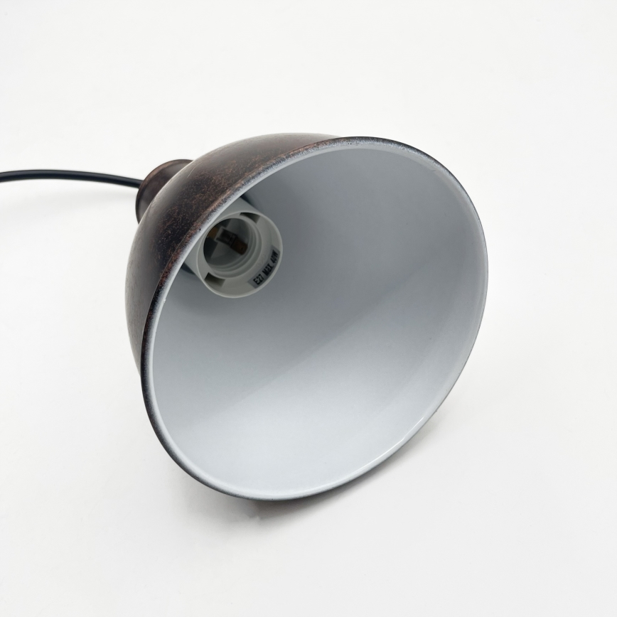 Brilagi - RIDDY Cable-Suspended LED Pendant, 3×E27 (max. 60W), 230V, Copper/Patina