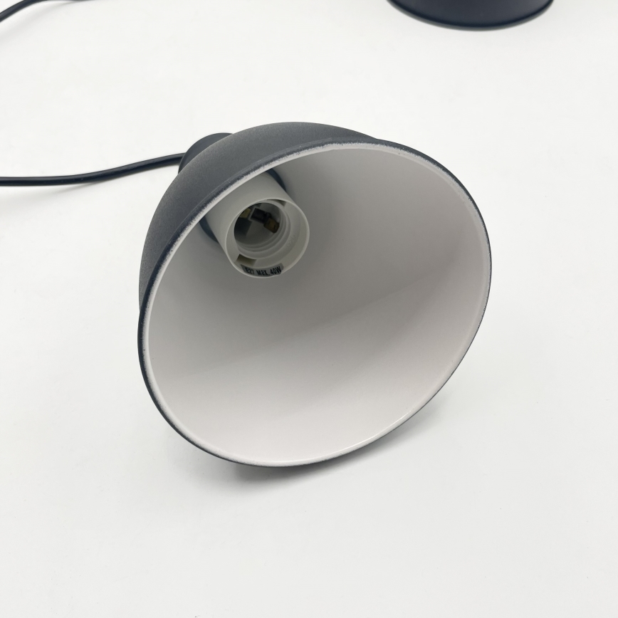 Brilagi - RIDDY LED Pendant Light on Cable, 3xE27/60W/230V, Black