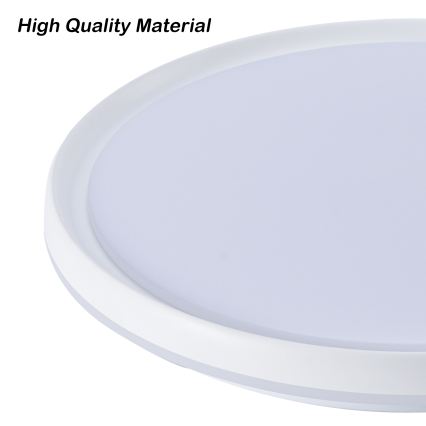 Brilagi - RIVO LED Dimmable Ceiling Light LED/72W/230V 3000-6000K White Ø 50 cm + Remote Control