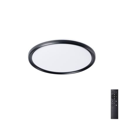 Brilagi - RIVO LED Dimmable Ceiling Light LED/72W/230V 3000–6000K, Black, Ø 50 cm + Remote Control