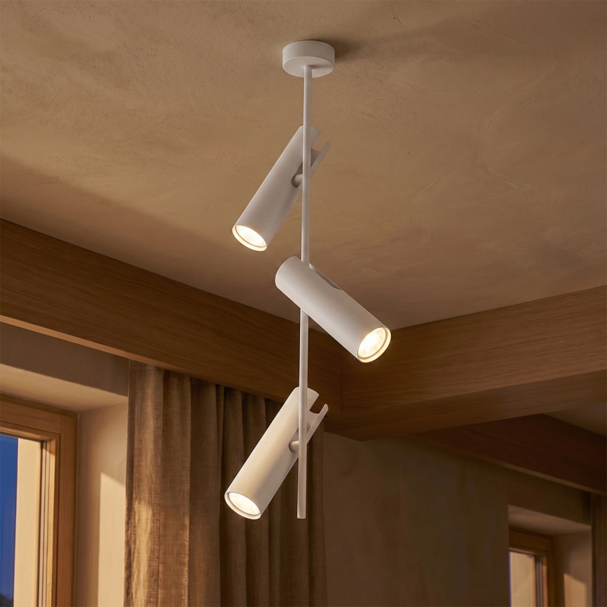 Brilagi - Rod-mounted chandelier BRANCH 3xGU10/30W/230V white