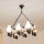 Brilagi - RUSTIC Chain Chandelier 6xE14/40W/230V Oak