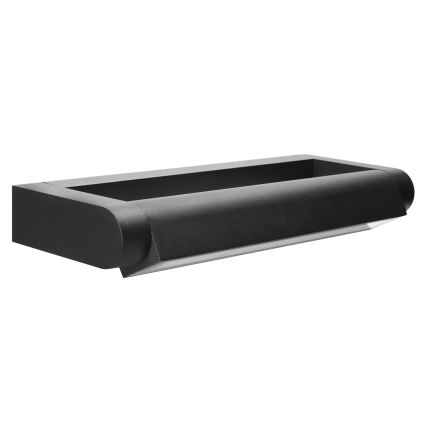 Brilagi - SALERNO LED Outdoor Wall Light, 12W/230V, 35.5 cm, Black, IP65