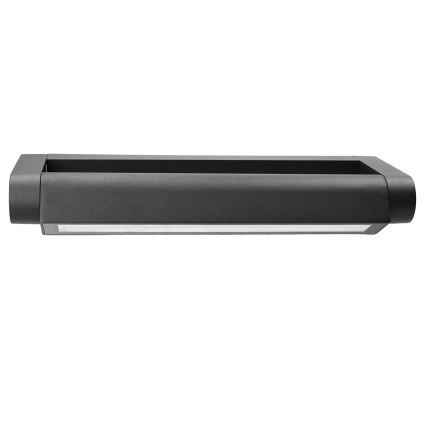 Brilagi - SALERNO LED Outdoor Wall Light, 12W/230V, 35.5 cm, Black, IP65