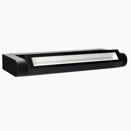 Brilagi - SALERNO LED Outdoor Wall Light, 12W/230V, 35.5 cm, Black, IP65