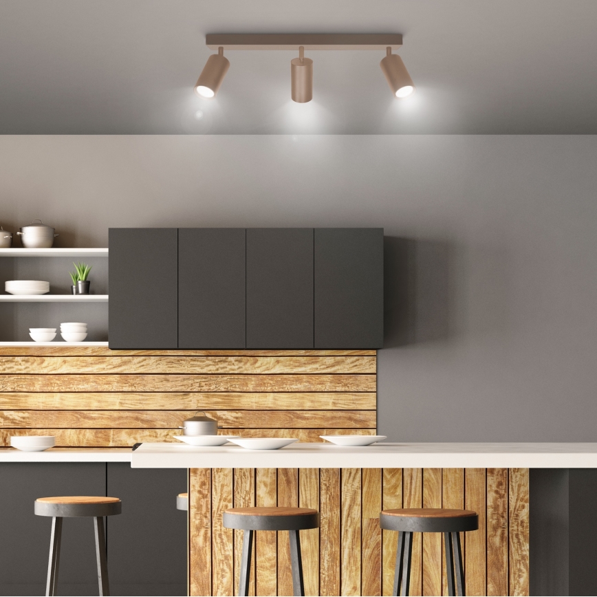 Brilagi - SELE 3x GU10/30W/230V Spotlight, Beige