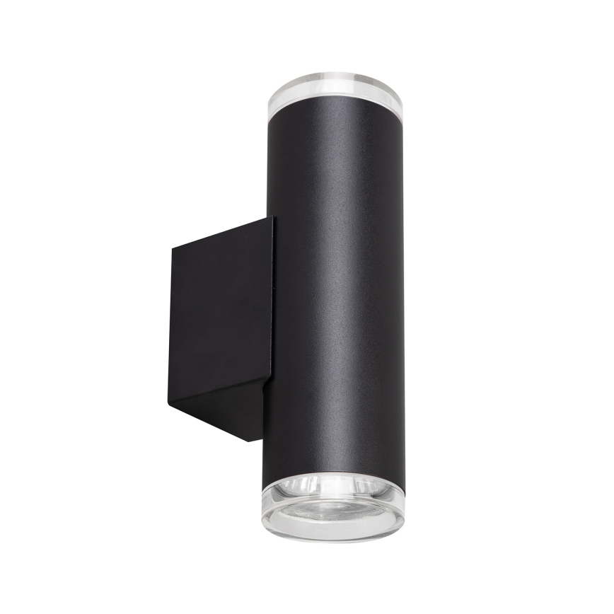 Brilagi - SELE AQUA Bathroom Wall Spotlight 2x GU10/30W/230V IP44, Black