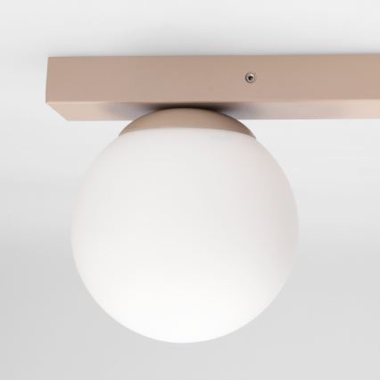 Brilagi - SELE BALL spotlight 1xGU10/30W/230V + 1xG9/10W beige