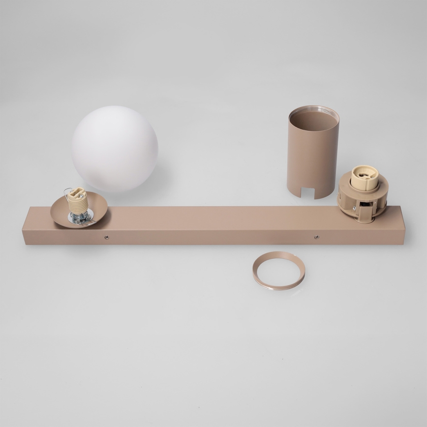 Brilagi - SELE BALL spotlight 1xGU10/30W/230V + 1xG9/10W beige
