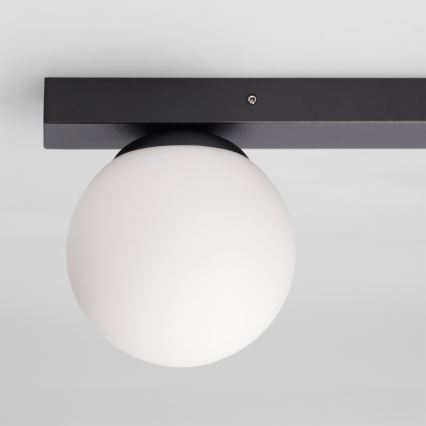 Brilagi - SELE BALL Spotlight 1xGU10/30W/230V + 1xG9/10W Black