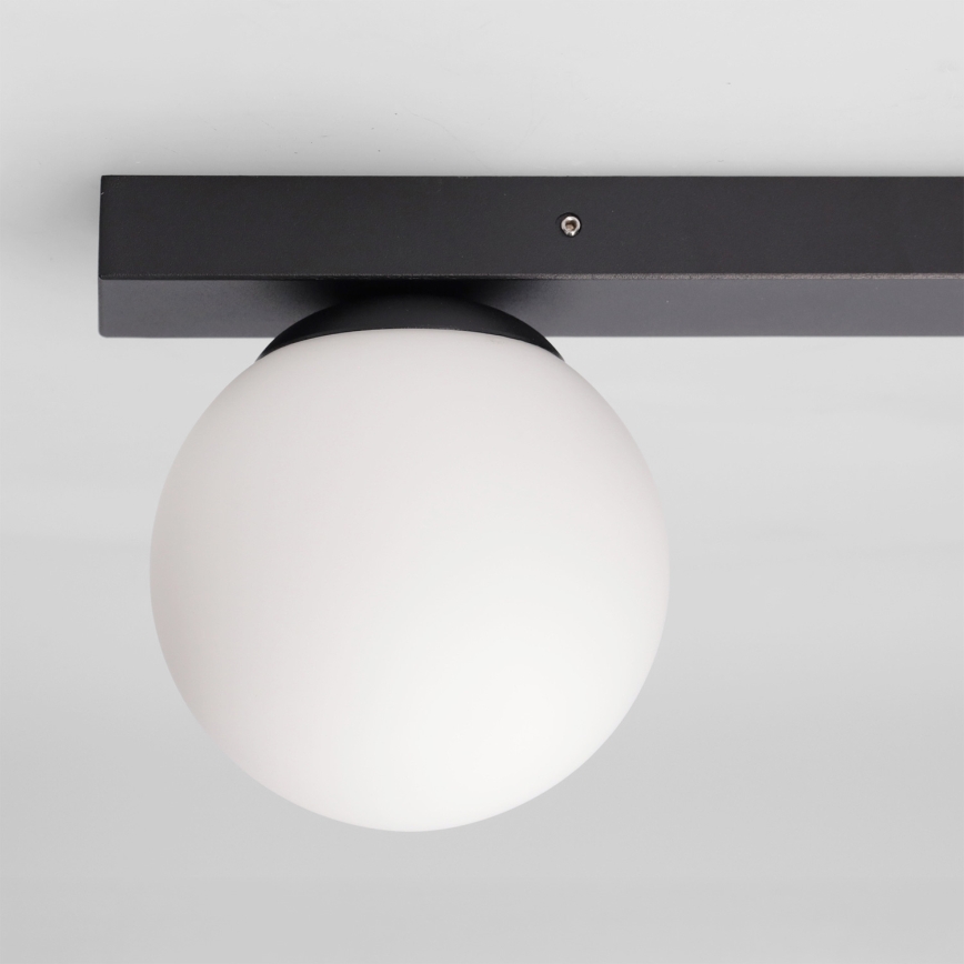Brilagi - SELE BALL Spotlight 1xGU10/30W/230V + 1xG9/10W Black