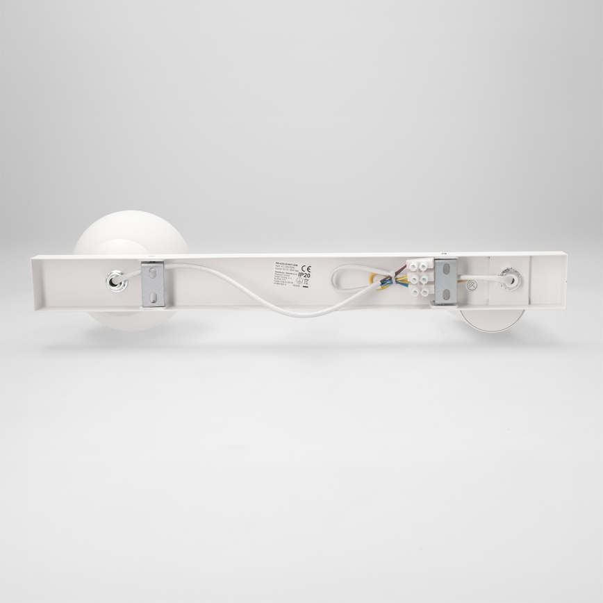 Brilagi - SELE BALL spotlight 1xGU10/30W/230V + 1xG9/10W white