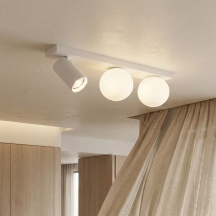 Brilagi - SELE BALL Spotlight 1xGU10/30W/230V + 2xG9/10W white