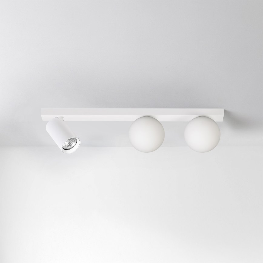 Brilagi - SELE BALL Spotlight 1xGU10/30W/230V + 2xG9/10W white