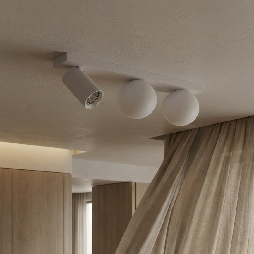 Brilagi - SELE BALL Spotlight 1xGU10/30W/230V + 2xG9/10W white