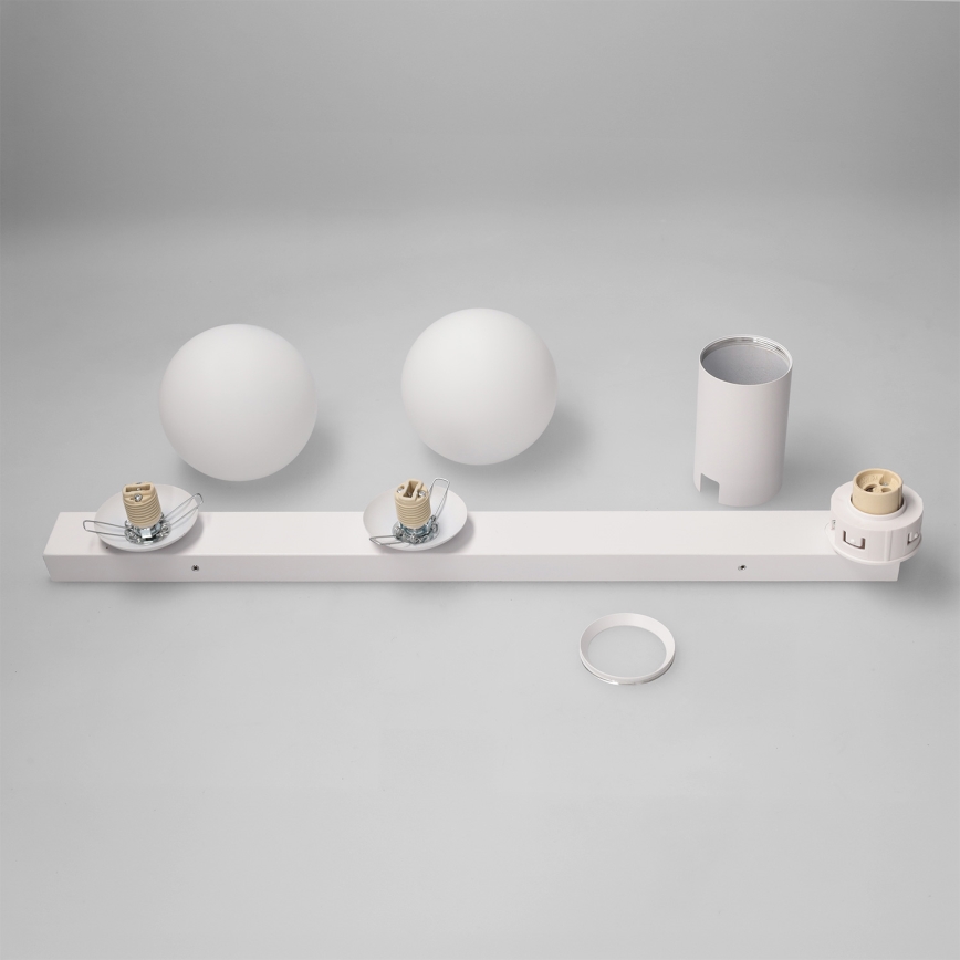 Brilagi - SELE BALL Spotlight 1xGU10/30W/230V + 2xG9/10W white