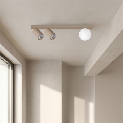 Brilagi - SELE BALL Spotlight 2x GU10/30W/230V + 1x G9/10W beige