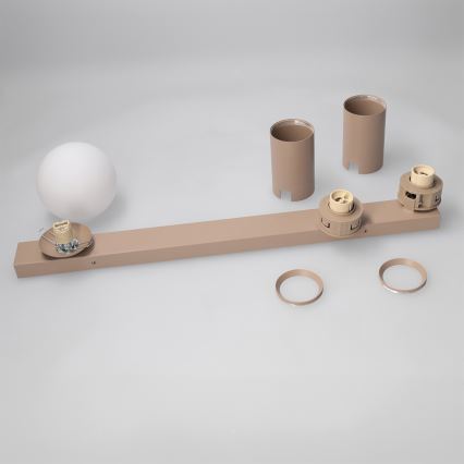 Brilagi - SELE BALL Spotlight 2x GU10/30W/230V + 1x G9/10W beige
