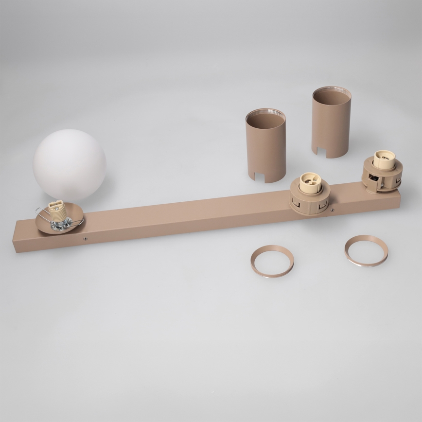 Brilagi - SELE BALL Spotlight 2x GU10/30W/230V + 1x G9/10W beige