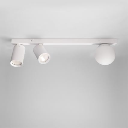Brilagi - SELE BALL spotlight 2xGU10/30W/230V + 1xG9/10W white
