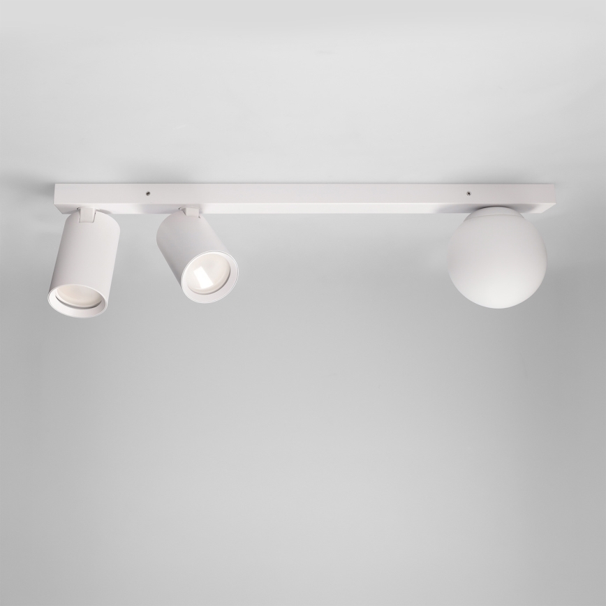Brilagi - SELE BALL spotlight 2xGU10/30W/230V + 1xG9/10W white