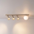 Brilagi - SELE BALL spotlight 3xGU10/30W/230V + 1xG9/10W beige