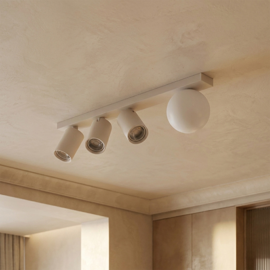 Brilagi - SELE BALL spotlight 3xGU10/30W/230V + 1xG9/10W beige