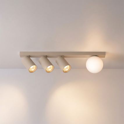Brilagi - SELE BALL spotlight 3xGU10/30W/230V + 1xG9/10W beige
