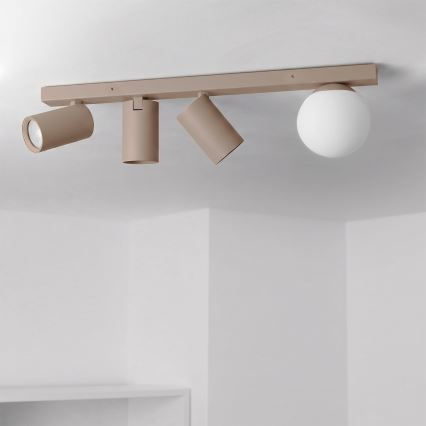 Brilagi - SELE BALL spotlight 3xGU10/30W/230V + 1xG9/10W beige