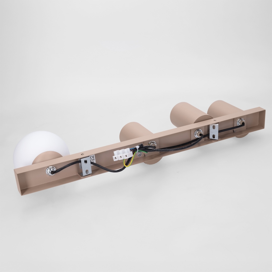 Brilagi - SELE BALL spotlight 3xGU10/30W/230V + 1xG9/10W beige