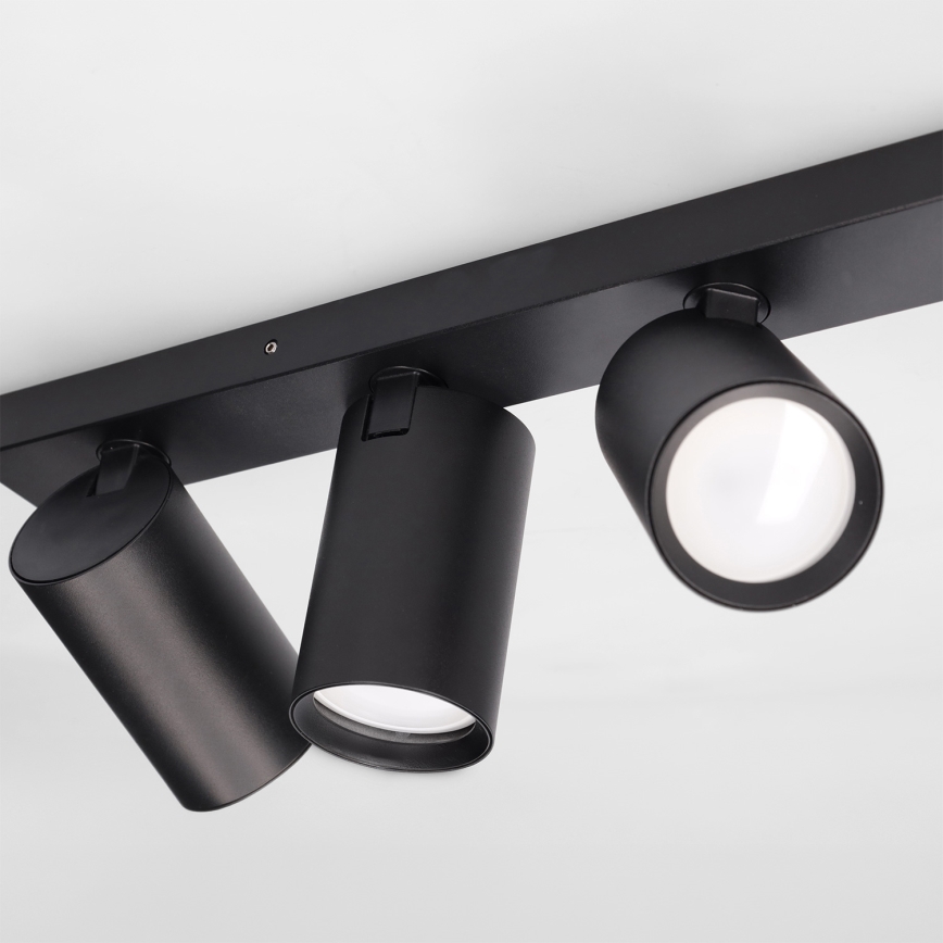 Brilagi - SELE BALL spotlight 3xGU10/30W/230V + 1xG9/10W black