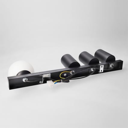 Brilagi - SELE BALL spotlight 3xGU10/30W/230V + 1xG9/10W black