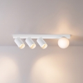 Brilagi - SELE BALL spotlight 3xGU10/30W/230V + 1xG9/10W white
