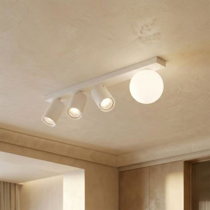 Brilagi - SELE BALL spotlight 3xGU10/30W/230V + 1xG9/10W white