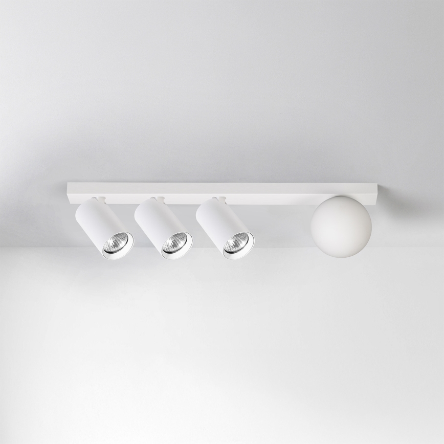 Brilagi - SELE BALL spotlight 3xGU10/30W/230V + 1xG9/10W white