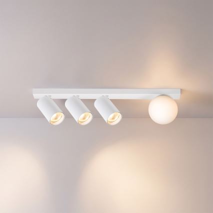 Brilagi - SELE BALL spotlight 3xGU10/30W/230V + 1xG9/10W white