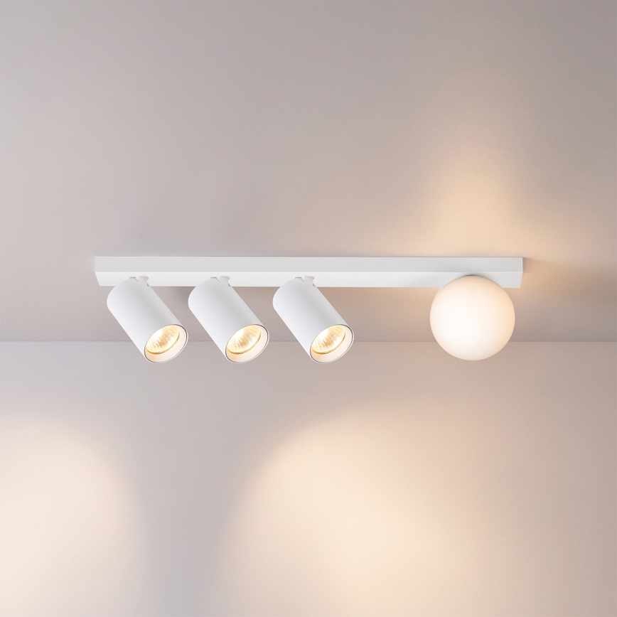 Brilagi - SELE BALL spotlight 3xGU10/30W/230V + 1xG9/10W white